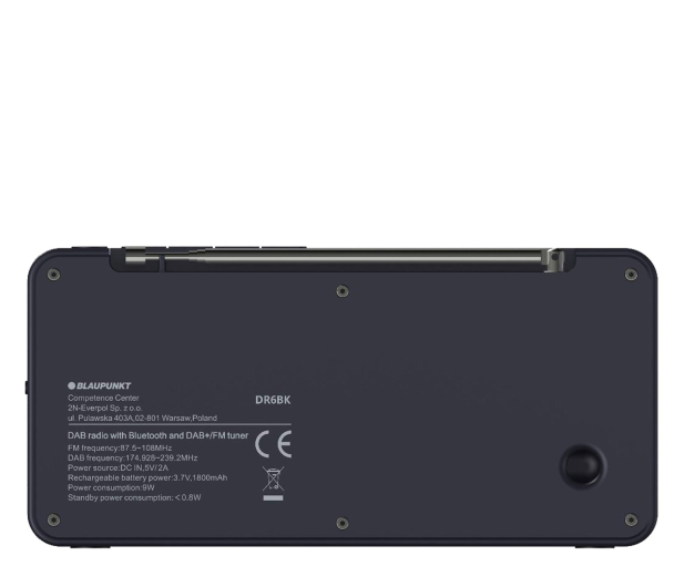 BLAUPUNKT DR6BK - 1363301 - zdjęcie 4